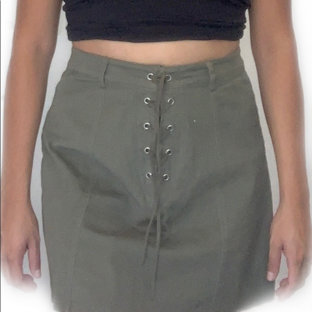 F21 mini skirt